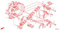 SHIFT FORK/SETTING SCREW (DIESEL) (2.2L) for Honda CIVIC 2.2 ES TUNER LESS 5 Doors 6 speed manual 2013