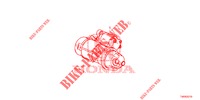 STARTER MOTOR (DENSO) (DIESEL) (2.2L) for Honda CIVIC 2.2 ES TUNER LESS 5 Doors 6 speed manual 2013