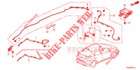 ANTENNA/SPEAKER (RH) for Honda CIVIC 2.2 EX 5 Doors 6 speed manual 2013