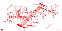 FRONT BUMPER  for Honda CIVIC 2.2 EX 5 Doors 6 speed manual 2013