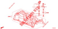 FUEL INJECTOR (DIESEL) (2.2L) for Honda CIVIC 2.2 EX 5 Doors 6 speed manual 2013