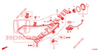 HEADLIGHT (HID) for Honda CIVIC 2.2 EX 5 Doors 6 speed manual 2013