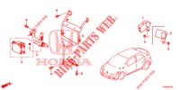RADAR  for Honda CIVIC 2.2 EX 5 Doors 6 speed manual 2013