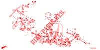 SHIFT ARM/SHIFT LEVER (DIESEL) (2.2L) for Honda CIVIC 2.2 EX 5 Doors 6 speed manual 2013