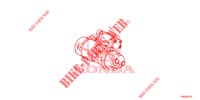 STARTER MOTOR (DENSO) (DIESEL) (2.2L) for Honda CIVIC 2.2 EX 5 Doors 6 speed manual 2013