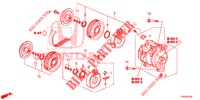 AIR CONDITIONER (COMPRESSEUR) (DIESEL) for Honda CIVIC DIESEL 1.6 ES 5 Doors 6 speed manual 2014