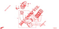 AIR INTAKE TUBE (DIESEL) for Honda CIVIC DIESEL 1.6 ES 5 Doors 6 speed manual 2014