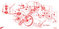 BRAKE MASTER CYLINDER/MAS TER POWER (DIESEL) (RH) for Honda CIVIC DIESEL 1.6 ES 5 Doors 6 speed manual 2014