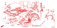 FRONT FENDERS  for Honda CIVIC DIESEL 1.6 ES 5 Doors 6 speed manual 2014