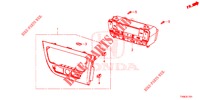 HEATER CONTROL (RH) for Honda CIVIC DIESEL 1.6 ES 5 Doors 6 speed manual 2014