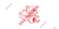 STARTER MOTOR (DENSO) (DIESEL) for Honda CIVIC DIESEL 1.6 ES 5 Doors 6 speed manual 2014