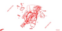 TURBOCHARGER SYSTEM (DIESEL) for Honda CIVIC DIESEL 1.6 ES 5 Doors 6 speed manual 2014