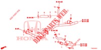WATER HOSE/HEATER DUCT (DIESEL) for Honda CIVIC DIESEL 1.6 ES 5 Doors 6 speed manual 2014
