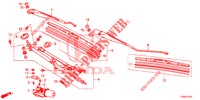 FRONT WINDSHIELD WIPER (RH) for Honda CIVIC DIESEL 1.6 EX 5 Doors 6 speed manual 2014