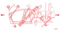 GROMMET (LATERAL) for Honda CIVIC DIESEL 1.6 EX 5 Doors 6 speed manual 2014