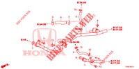 WATER HOSE/HEATER DUCT (DIESEL) for Honda CIVIC DIESEL 1.6 EX 5 Doors 6 speed manual 2014