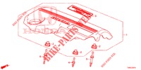 ENGINE COVER (DIESEL) for Honda CIVIC DIESEL 1.6 EXGT 5 Doors 6 speed manual 2014