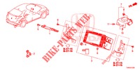 NAVI ATTACHMENT KIT  for Honda CIVIC DIESEL 1.6 EXGT 5 Doors 6 speed manual 2014