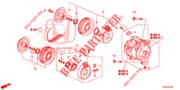 AIR CONDITIONER (COMPRESSEUR) (DIESEL) for Honda CIVIC DIESEL 1.6 GT 5 Doors 6 speed manual 2014