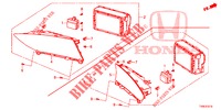 CENTER DISPLAY  for Honda CIVIC DIESEL 1.6 GT 5 Doors 6 speed manual 2014
