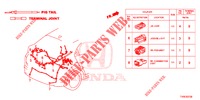 ELECTRICAL CONNECTORS (ARRIERE) for Honda CIVIC DIESEL 1.6 GT 5 Doors 6 speed manual 2014