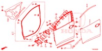 FRONT DOOR PANELS (2D)  for Honda CIVIC DIESEL 1.6 GT 5 Doors 6 speed manual 2014