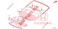FRONT WINDSHIELD/ REAR WINDSHIELD  for Honda CIVIC DIESEL 1.6 GT 5 Doors 6 speed manual 2014