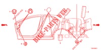 GROMMET (LATERAL) for Honda CIVIC DIESEL 1.6 GT 5 Doors 6 speed manual 2014