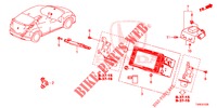 NAVI ATTACHMENT KIT  for Honda CIVIC DIESEL 1.6 GT 5 Doors 6 speed manual 2014