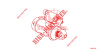 STARTER MOTOR (DENSO) (DIESEL) for Honda CIVIC DIESEL 1.6 GT 5 Doors 6 speed manual 2014