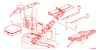 TOOLS/JACK  for Honda CIVIC DIESEL 1.6 GT 5 Doors 6 speed manual 2014