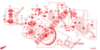 BRAKE MASTER CYLINDER/MAS TER POWER (DIESEL) (RH) for Honda CIVIC DIESEL 1.6 S 5 Doors 6 speed manual 2014