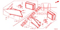 CENTER DISPLAY  for Honda CIVIC DIESEL 1.6 S 5 Doors 6 speed manual 2014