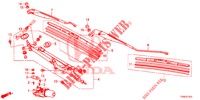 FRONT WINDSHIELD WIPER (RH) for Honda CIVIC DIESEL 1.6 S 5 Doors 6 speed manual 2014