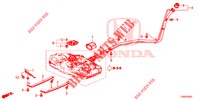 FUEL FILLER PIPE (DIESEL) for Honda CIVIC DIESEL 1.6 S 5 Doors 6 speed manual 2014