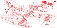 INSTRUMENT GARNISH (COTE DE PASSAGER) (RH) for Honda CIVIC DIESEL 1.6 S 5 Doors 6 speed manual 2014