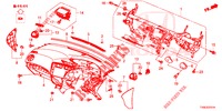 INSTRUMENT PANEL UPPER (RH) for Honda CIVIC DIESEL 1.6 S 5 Doors 6 speed manual 2014