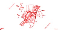 TURBOCHARGER SYSTEM (DIESEL) for Honda CIVIC DIESEL 1.6 S 5 Doors 6 speed manual 2014