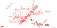 WATER HOSE/HEATER DUCT (DIESEL) for Honda CIVIC DIESEL 1.6 S 5 Doors 6 speed manual 2014