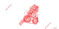 ALTERNATOR BELT (DIESEL) for Honda CIVIC DIESEL 1.6 SE 5 Doors 6 speed manual 2014