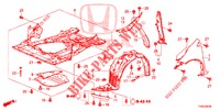 FRONT FENDERS  for Honda CIVIC DIESEL 1.6 SE 5 Doors 6 speed manual 2014