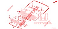 FRONT WINDSHIELD/ REAR WINDSHIELD  for Honda CIVIC DIESEL 1.6 SE 5 Doors 6 speed manual 2014