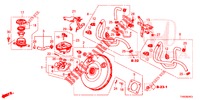 BRAKE MASTER CYLINDER/MAS TER POWER (DIESEL) (RH) for Honda CIVIC DIESEL 1.6 ES 5 Doors 6 speed manual 2015