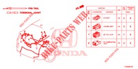 ELECTRICAL CONNECTORS (ARRIERE) for Honda CIVIC DIESEL 1.6 ES 5 Doors 6 speed manual 2015