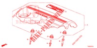 ENGINE COVER (DIESEL) for Honda CIVIC DIESEL 1.6 ES 5 Doors 6 speed manual 2015