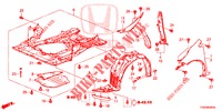 FRONT FENDERS  for Honda CIVIC DIESEL 1.6 ES 5 Doors 6 speed manual 2015