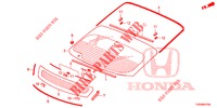 FRONT WINDSHIELD/ REAR WINDSHIELD  for Honda CIVIC DIESEL 1.6 ES 5 Doors 6 speed manual 2015