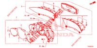 SPEEDOMETER  for Honda CIVIC DIESEL 1.6 ES 5 Doors 6 speed manual 2015