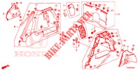 TRUNK SIDE LINING  for Honda CIVIC DIESEL 1.6 ES 5 Doors 6 speed manual 2015