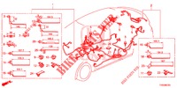 WIRE HARNESS (3) (RH) for Honda CIVIC DIESEL 1.6 ES 5 Doors 6 speed manual 2015